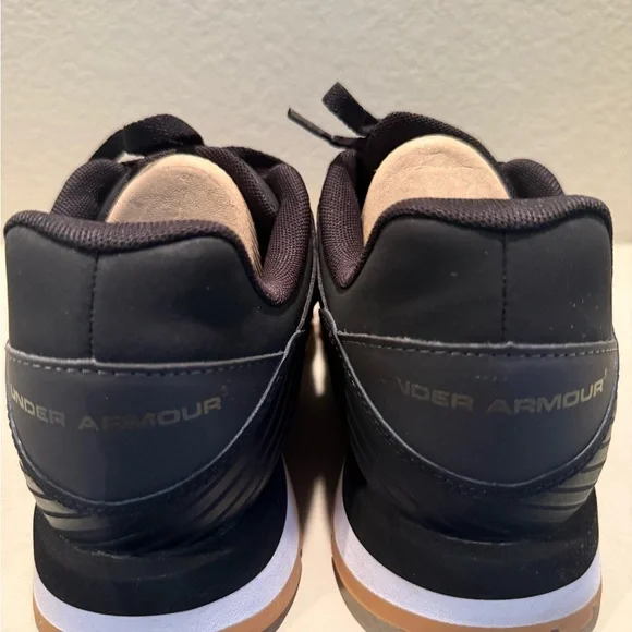 Under Armour Black and Gold Sneakers - Picture 4 of 7